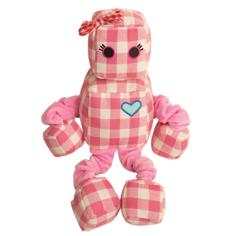 Snugarooz Rosie the Robot Plush Dog Toy