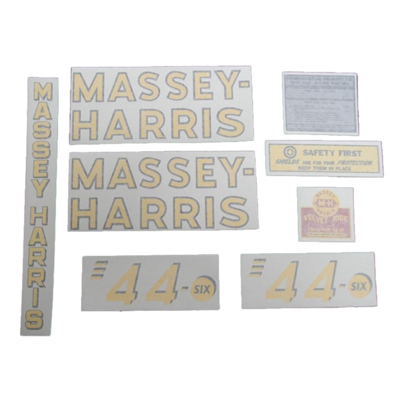 Decal Set for Massey Harris 44-6 Vinyl