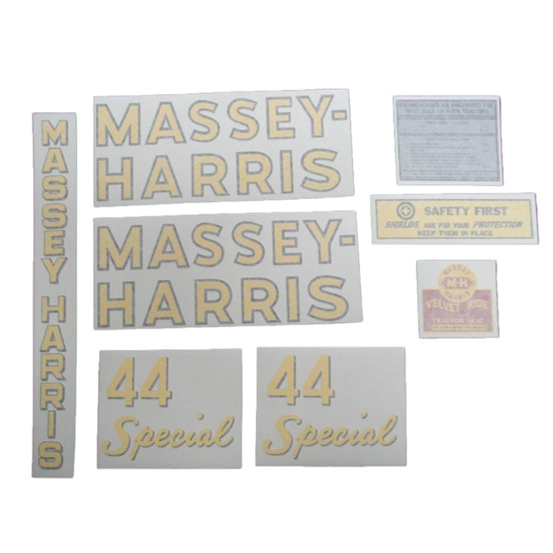 Decal Set for Massey Harris 44 Special Vinyl