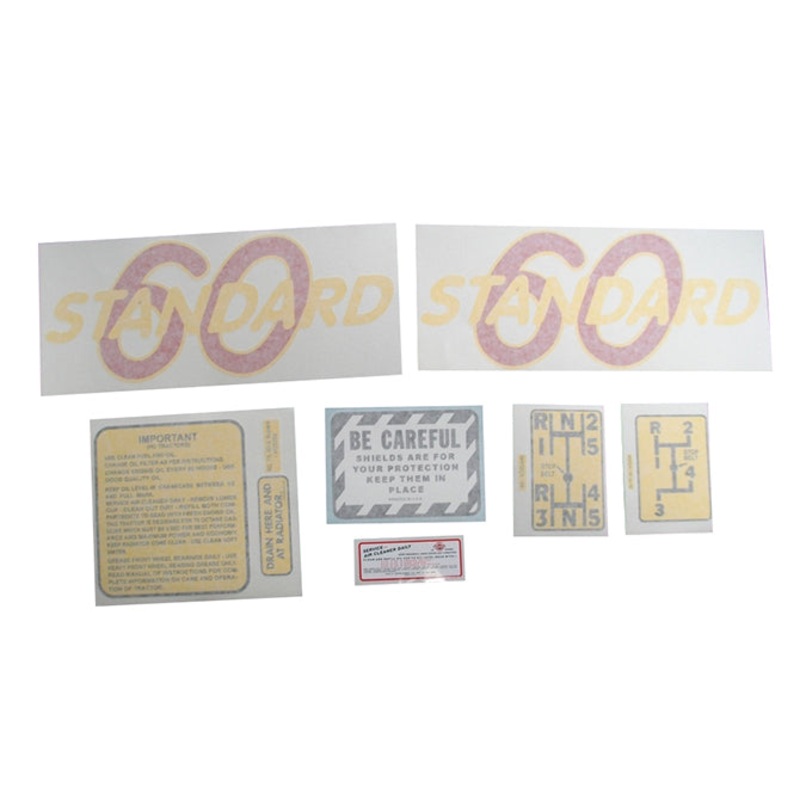 Decal Set for Oliver 60 Standard Vinyl