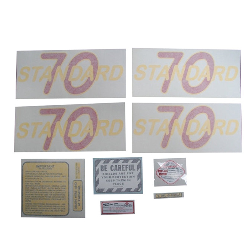 Decal Set for Oliver 70 Standard Vinyl