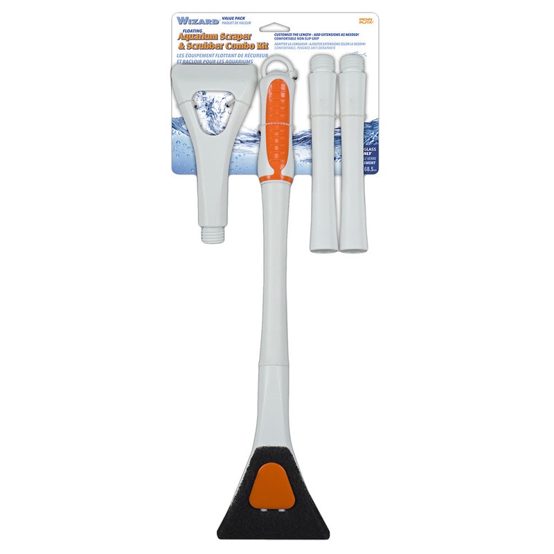 Penn-Plax Wizard Scraper & Scrubber
