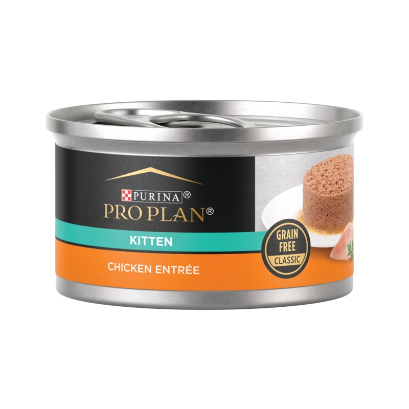 Purina Pro Plan Classic Chicken Grain-Free Kitten Entree Canned Cat Food