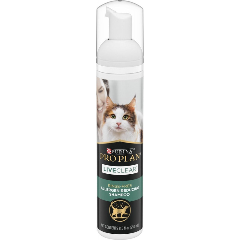 Purina Pro Plan LIVECLEAR Rinse-Free Allergen Reducing Cat Shampoo