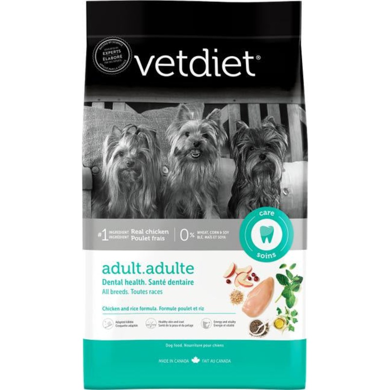 Vetdiet Adult Dental Care All Breed Chicken & Rice Formula