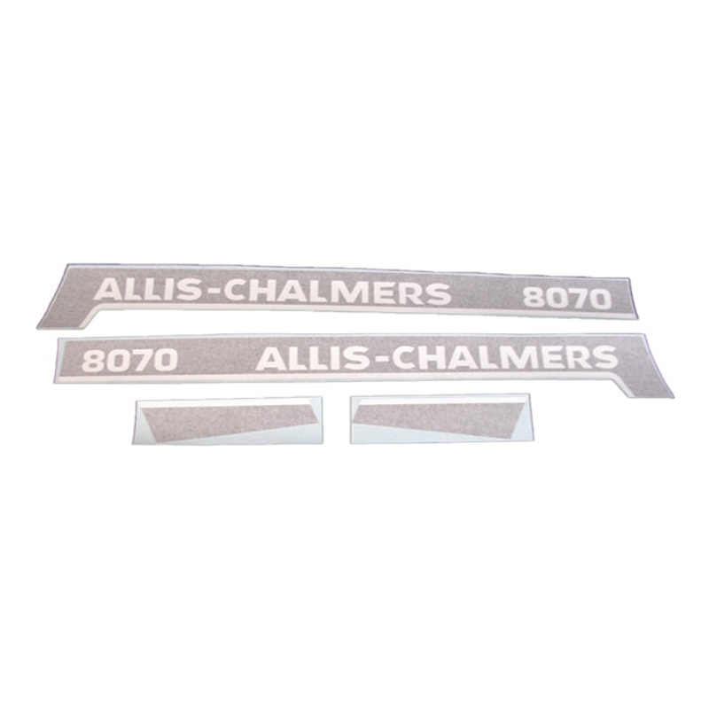 Decal Set for Allis Chalmers 8070 Vinyl