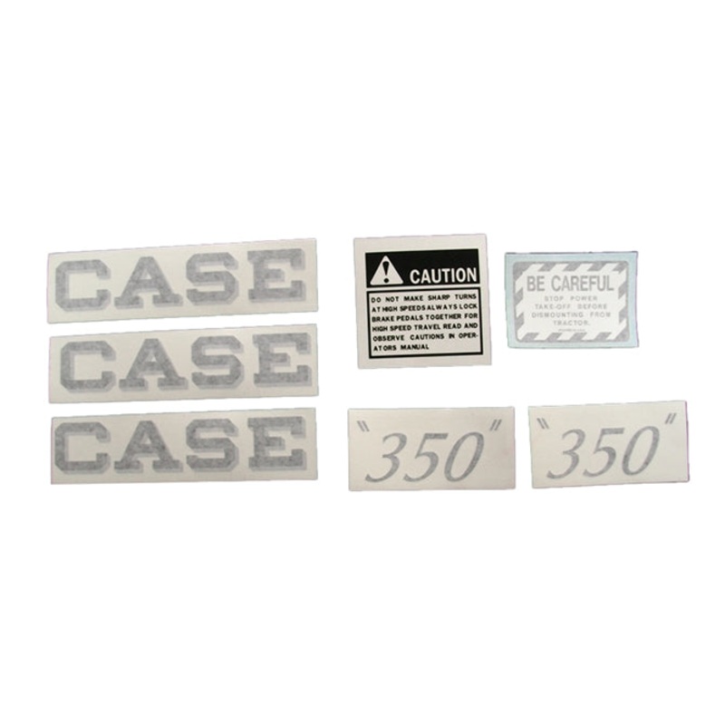 Decal Set for Case 350 Vinyl