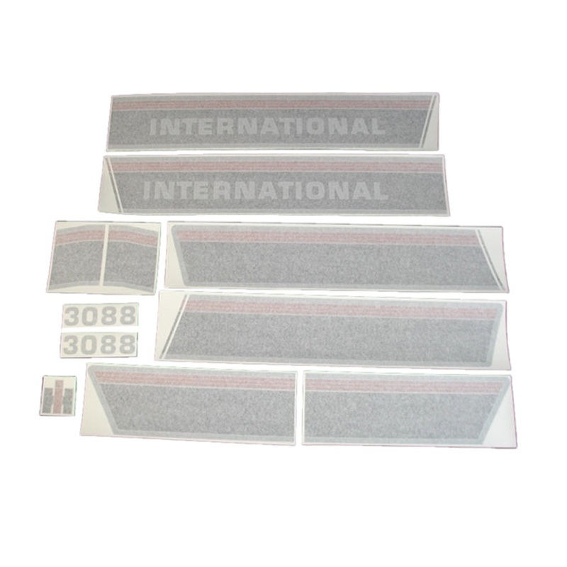 Decal Set for International / Farmall 3088 Vinyl – Hood & Cab Decals