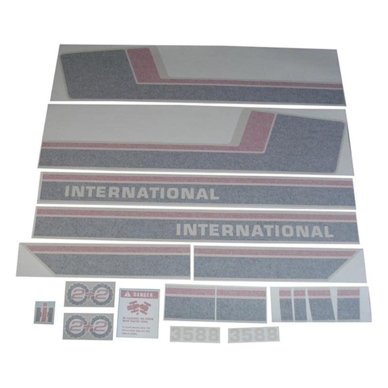 Decal Set for International / Farmall 3588 Vinyl – Hood & Cab Decals