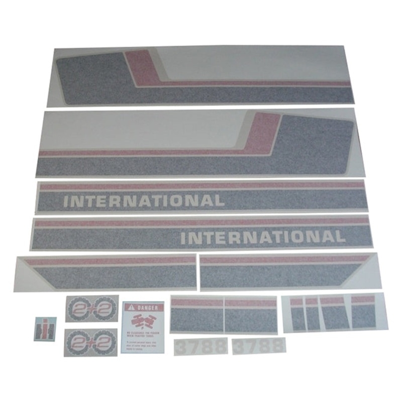 Decal Set for International / Farmall 3788 Vinyl – Hood & Cab Decals