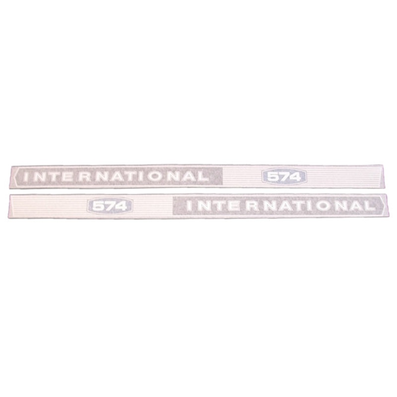 Decal Set for International / Farmall 574 Vinyl – Hood Only
