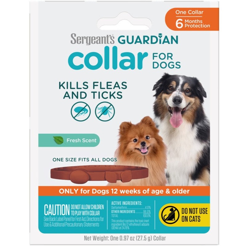 Sergeant’s Guardian Flea & Tick Collar for Dogs