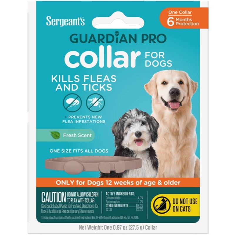 Sergeant’s Guardian PRO Flea & Tick Collar for Dogs