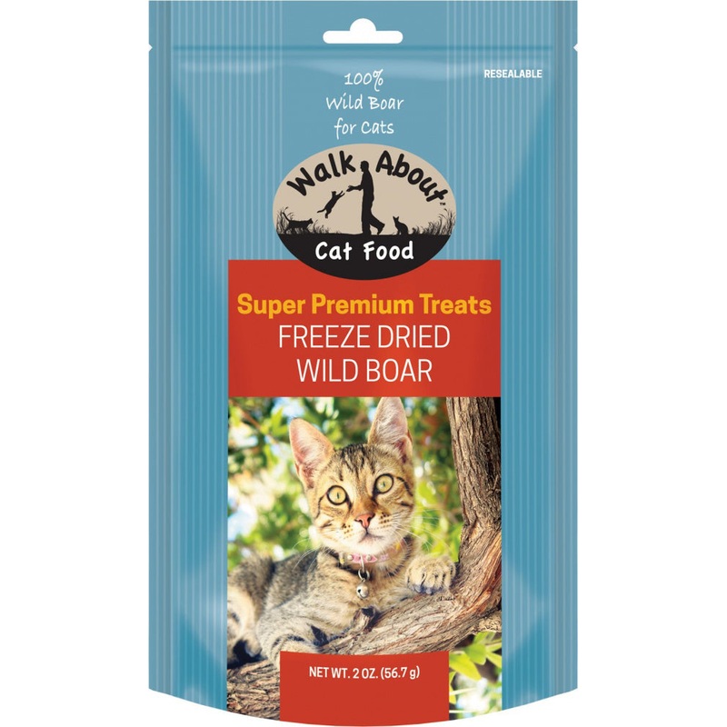 Walk About Freeze Dried Wild Boar Cat Treats