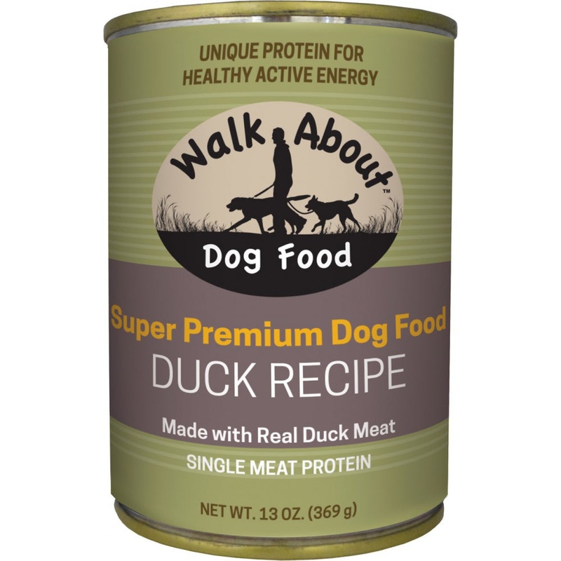 Walk About Grain Free Duck Recipe Canned Dog Food
