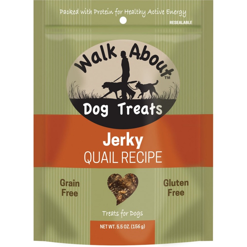 Walk About Quail Jerky Dog Treats
