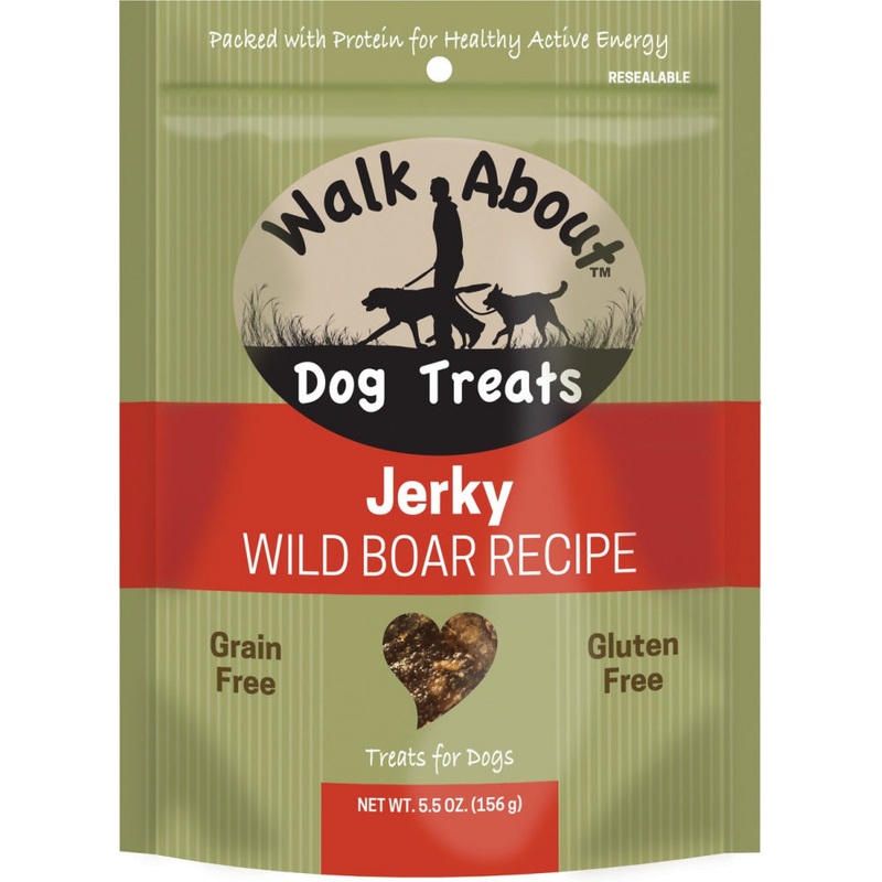 Walk About Wild Boar Jerky Dog Treats