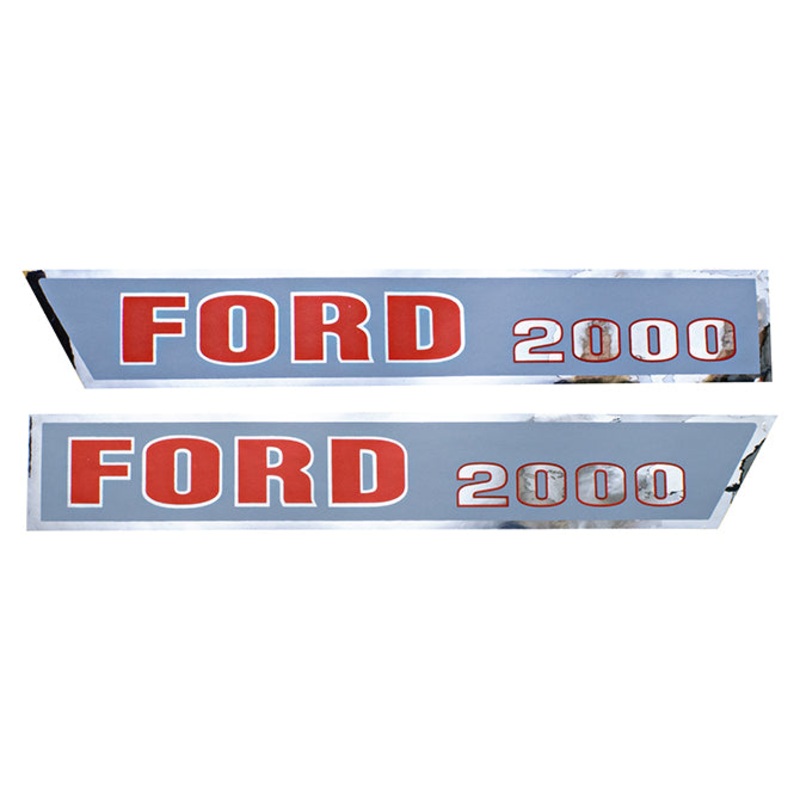 Decal Set for Ford 2000 1965-March 1968