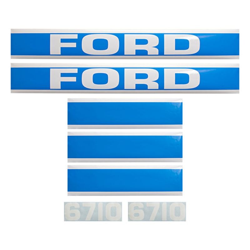 Decal Set for Ford 6710 1981 – 1986
