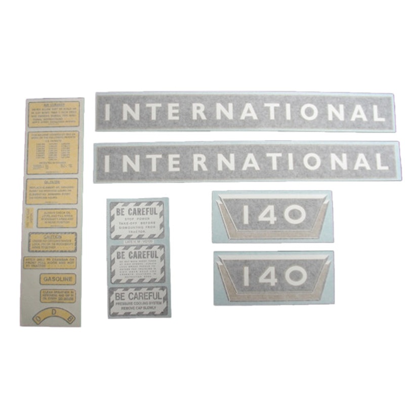 Decal Set for International / Farmall 140 Vinyl