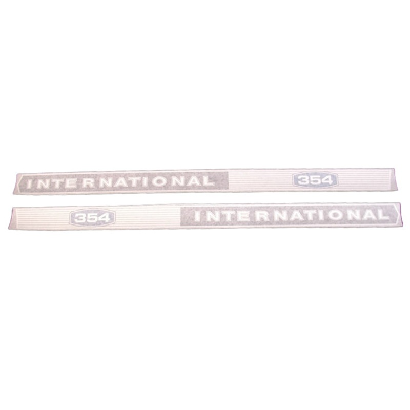 Decal Set for International / Farmall 354 Vinyl