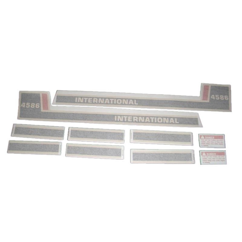 Decal Set for International / Farmall 4586 Tri-Stripe