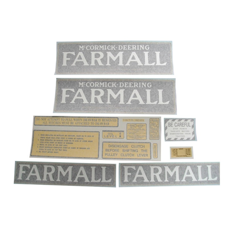 Decal Set for International / Farmall Regular Vinyl