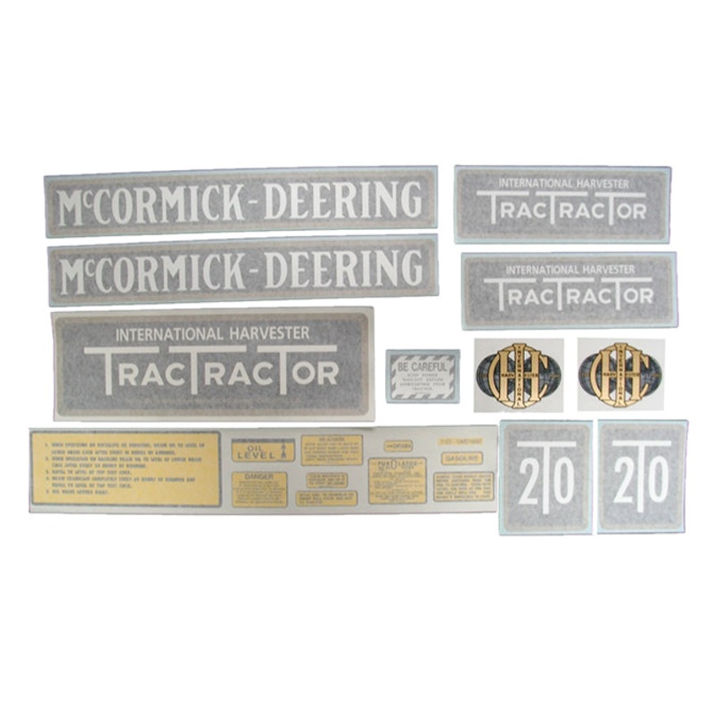 Decal Set for International / Farmall T-20 Vinyl