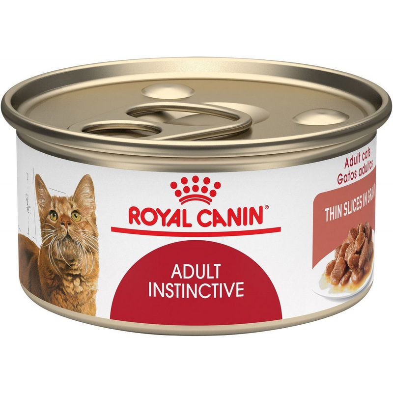 Royal Canin Adult Instinctive Thin Slices in Gravy Canned Cat Food