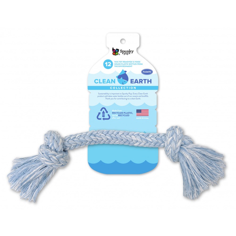 Spunky Pup Clean Earth Recycled Rope Dog Toy