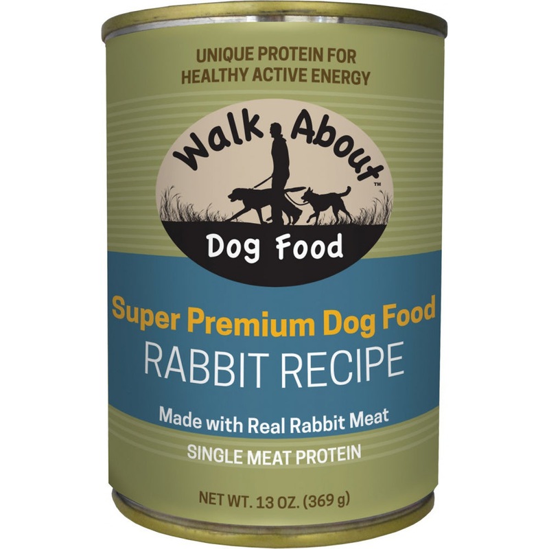 Walk About Grain Free Rabbit Recipe Canned Dog Food