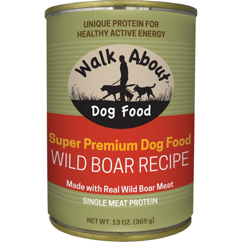 Walk About Grain Free Wild Boar Recipe Canned Dog Food