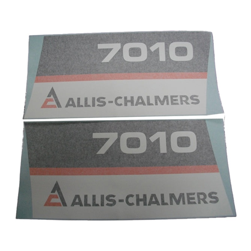 Decal Set for Allis Chalmers 7010 Black Chassis