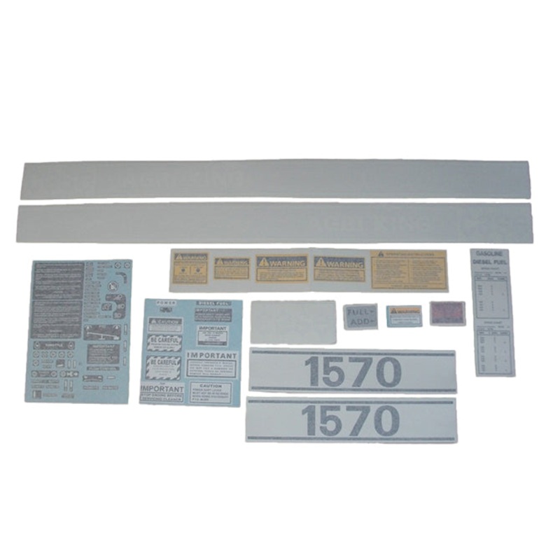Decal Set for Case 1570 Agri King Turbo 1974 – 1978