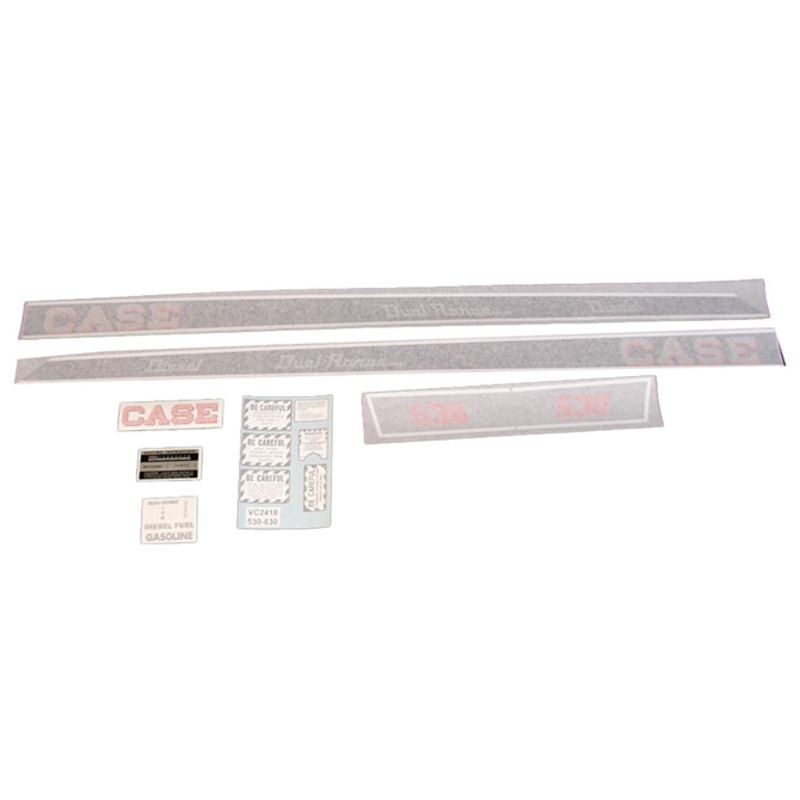Decal Set for Case 530 Dual-Range Diesel