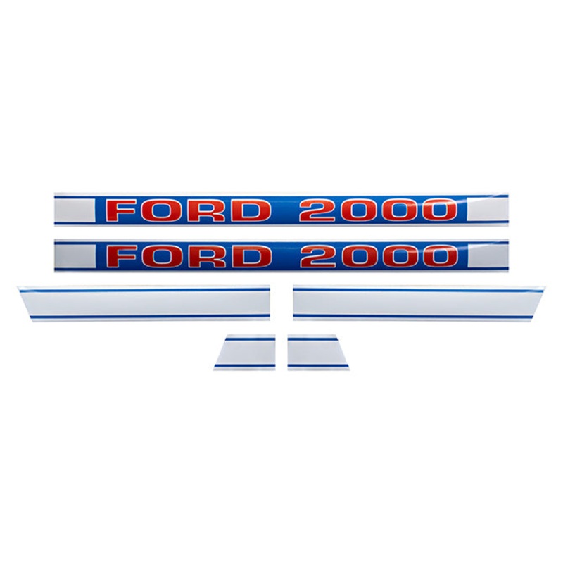 Decal Set for Ford 2000 From April 1968