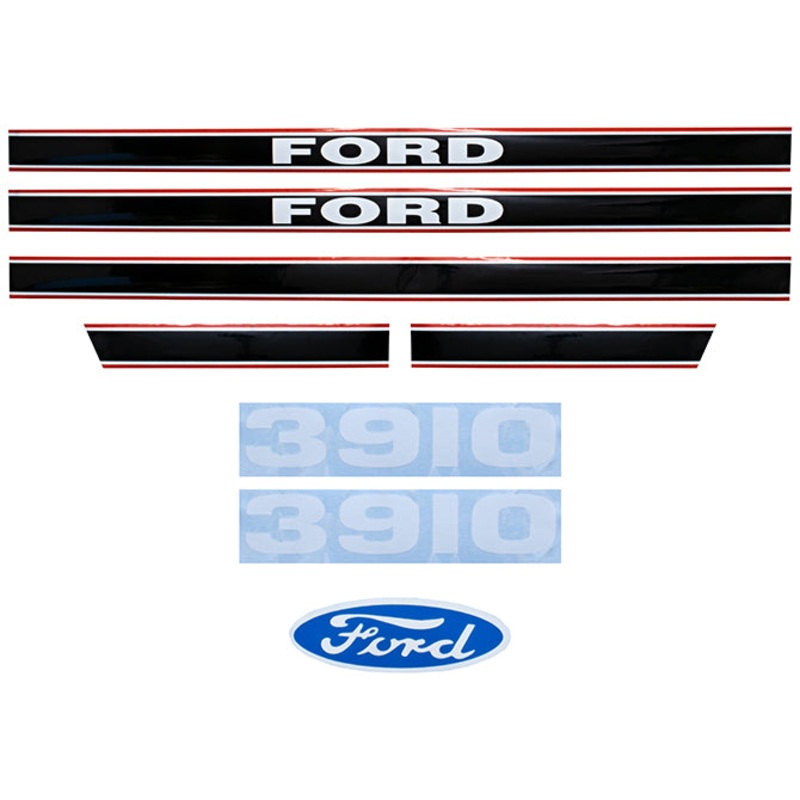 Decal Set for Ford 3910 Force II From 1986