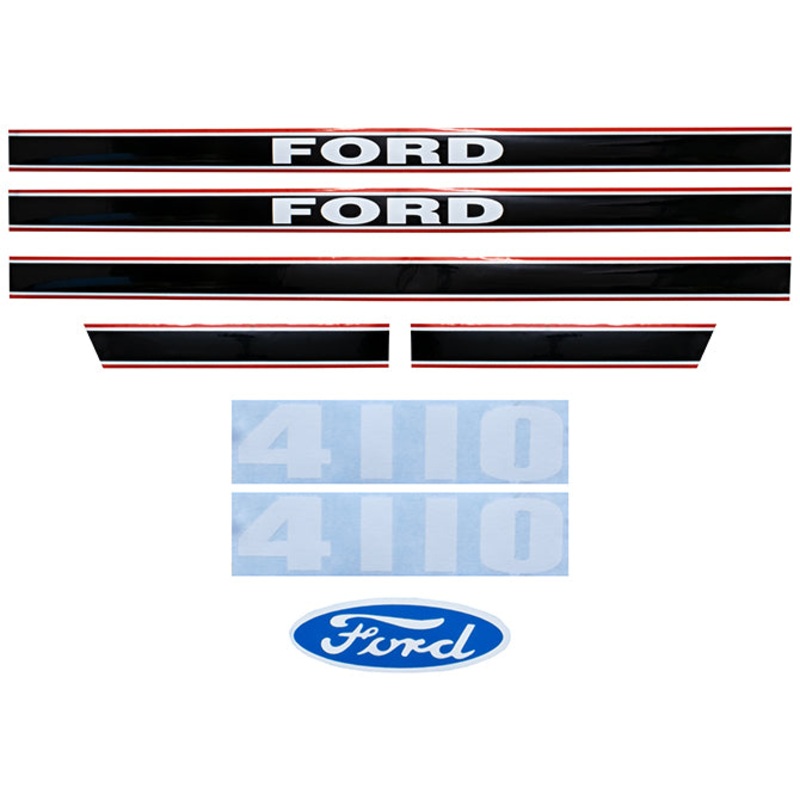 Decal Set for Ford 4110 Force II From 1986