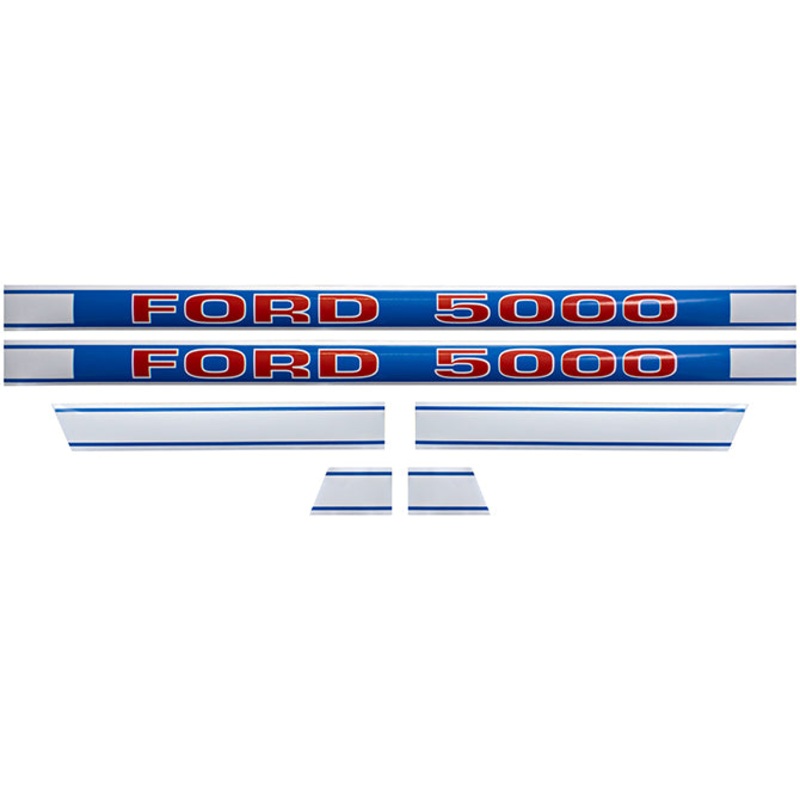 Decal Set for Ford 5000 From April 1968