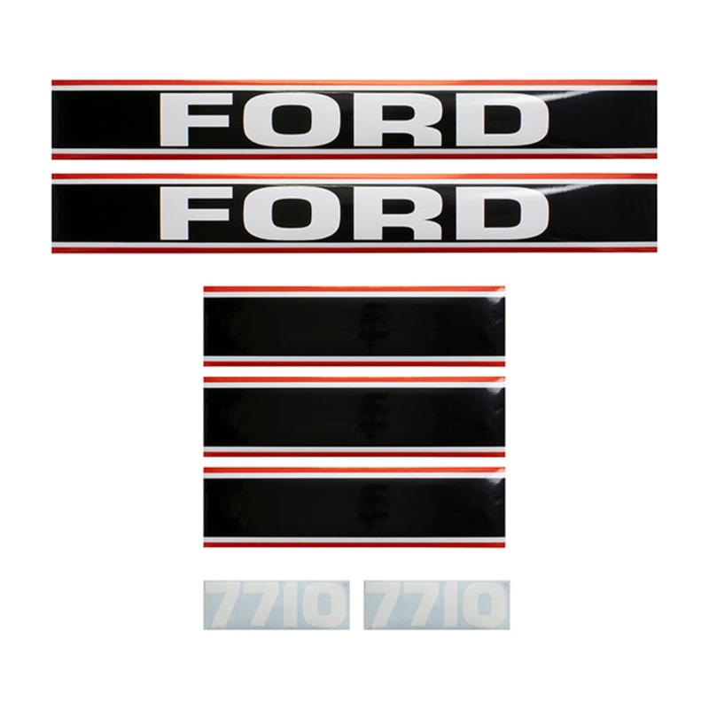 Decal Set for Ford 7710 Force II From 1986