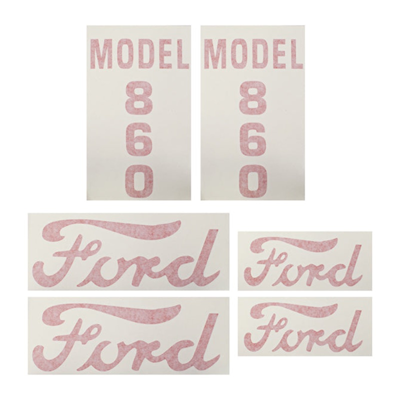 Decal Set for Ford 800 Ford 860