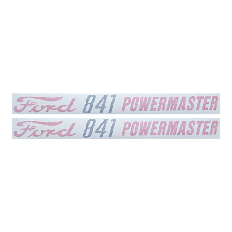 Decal Set for Ford 801 Ford 841 Powermaster