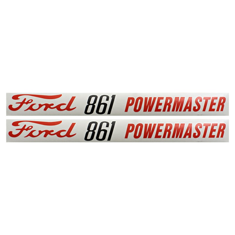 Decal Set for Ford 801 Ford 861 Powermaster