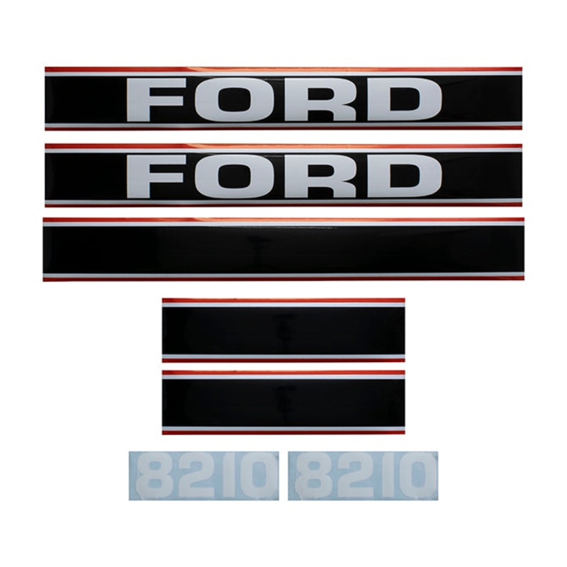 Decal Set for Ford 8210 Force II From 1986