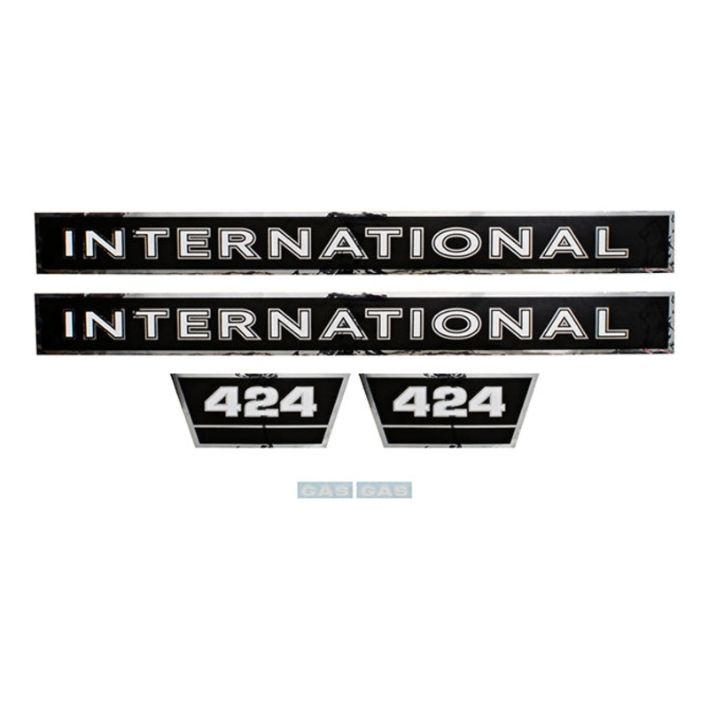 Decal Set for International / Farmall 424 Gas
