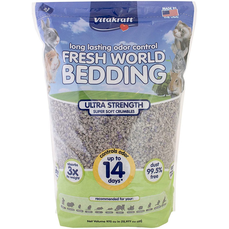 Vitakraft Fresh World Bedding Gray Fleck