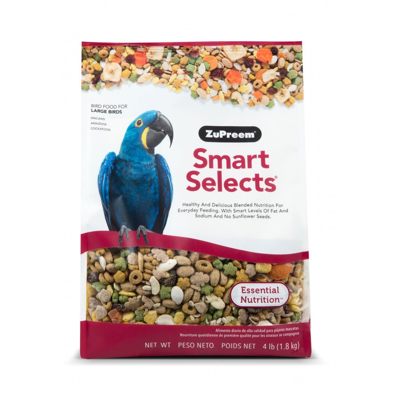 Zupreem Smart Selects Food for Large Birds