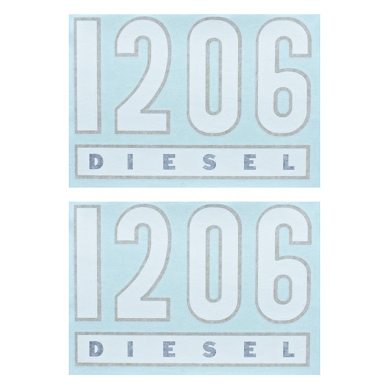 1206 Number Decals for International / Farmall1206