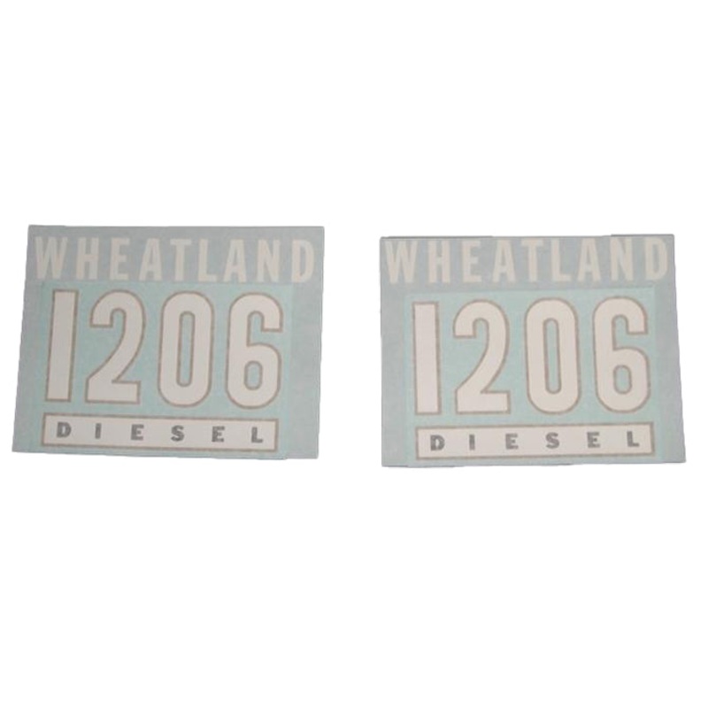 1206 Wheatland Decals for International / Farmall1206Wheatland