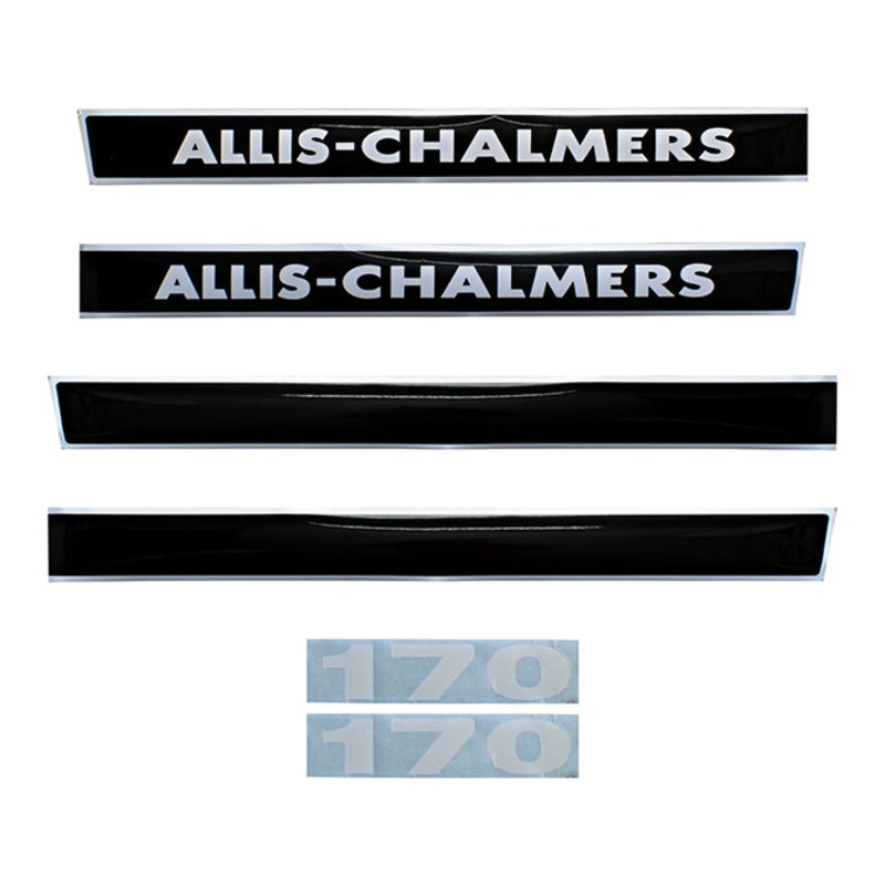 Decal Set for Allis Chalmers 170 Number 170